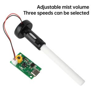 3 기어 조정 가능한 안개 볼륨 단일 스프레이 가습기 모듈 초음파 분무 제어 보드 유형 C 인터페이스 DC 5V