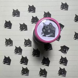 재미있는 이모티콘 스탬프 창의적인 작은 원형 도장 학생용 귀여운