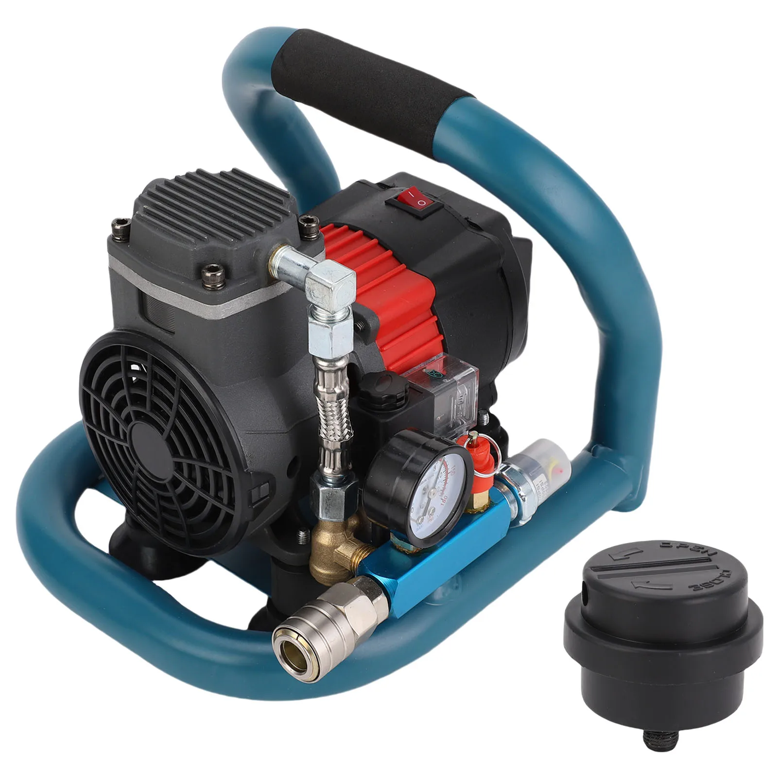 【신제품】1.5L 휴대용 에어 컴프레서 BL1830B BL1840B BL1850B BL1860B BL1815 BL1820 BL1825 194309 1 194205 3 배터리 호환