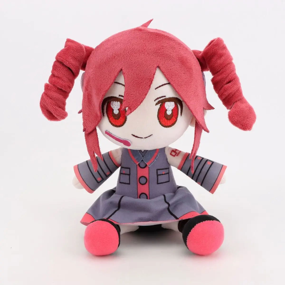 카사네 테토 봉제 인형 부드러운 인형 봉제 장난감 피규어 애니메이션 코스프레 만화 생일 선물 크리스마스 선물 팬 소녀용