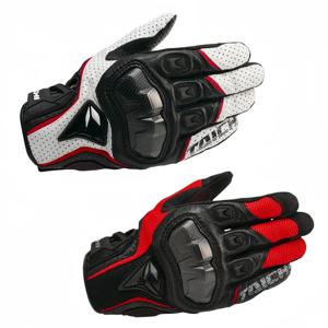 남성용 천연 가죽 오토바이 장갑 RST390 391 모토크로스 레이싱 장갑 사계절 터치스크린 호환 모토 장갑