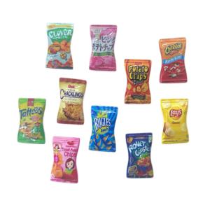 10 개/몫 1/6 스케일 인형 집 미니어처 수지 칩 모델 미니 스낵 인형 집 장식 장난감 액세서리