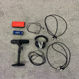 슈어 SM7B 번들 클라우드리프터 CL1 포커스라이트 스칼렛 솔로 DT 770 프로 80 옴 세트