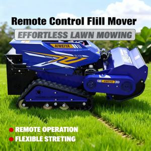 맞춤형 800-1000MM 절단 폭 원격 제어 플레일 잔디깎이 - 새로운 업그레이드 농업용 잔디 다듬기 도구