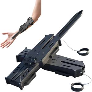 수납형 숨겨진 칼 장난감 무기 어쌔신의 소매 칼 어린이 장난감 인터랙티브 코스프레 소품 게임 장난감 생일 파티 선물