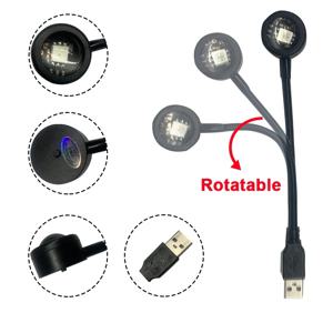 LED 일몰 램프 야간 조명 USB 프로젝터 생일 파티 장식 무드 조명 침실 거실 벽 사진 촬영용