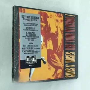 팝 & 하드 록 건즈 앤 로지스 음악 CD 유즈 유어 일루전 II 2CD 1991년 오리지널 릴리즈 코스프레 사운드트랙 박스 선물용 음반