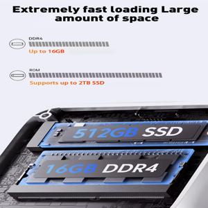 휴대용 윈도우 11 프로 인텔 코어 i9-9900U 16GB 램 1TB SSD 와이파이 6 게이밍 미니 컴퓨터 사무용 학습용 데스크탑 i9 미니 PC