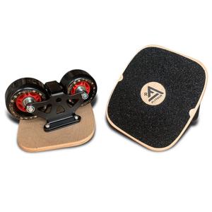 두 개의 분리된 스케이트보드 메이플 우드 드리프트 보드 스플릿 크루저 스케이트 보드