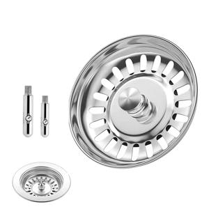 싱크대 채반 폐기물 플러그 대야 배수구 필터, 헤어 캐처 스토퍼 하수구 배수구 채반, 주방 싱크대 액세서리, 80mm, 82mm, 84mm