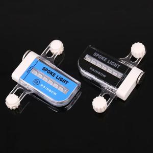 산악 자전거 조명 야간 라이딩 풍력 터빈 멀티 피규어 휠 와이어 라이트, 컬러 휠 트레일 라이트, 14 LED 스포크 라이트