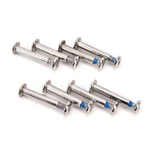 스케이트 신발용 8개/세트 롤러 스케이트 수리 부품 액세서리 인라인 롤러 스케이트 액슬 블레이드 나사 휠 볼트