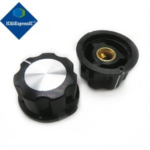 MF-A03 전위차계 손잡이, 베이클라이트 손잡이, 모자 내부 구멍, WH118, WX050, 6mm, 5 개