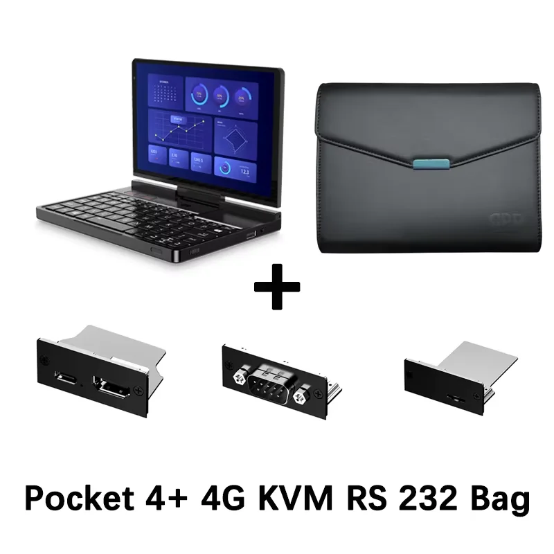 새로운 2025 버전! GPD Pocket 4 8.8인치 AMD Ryzen AI 9 HX 370/8840U 64GB RAM 2TB NVMe 비즈니스용 미니 노트북 컴퓨터