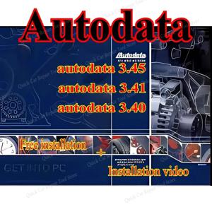 Autodata 3.45/3.41/3.40 자동차 자동차 수리 진단 소프트웨어 다국어 배선 다이어그램 데이터 Autodata Polish