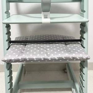 아기 성장 의자 쿠션 발 쿠션 적합한 Stokke 어린이 식사 의자 쿠션 의자 커버 액세서리 두꺼운