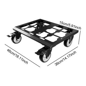 가구 이동용 도구, 4개의 바퀴가 달린 슬라이더 공구함 카트, 이동 플랫폼, 가전제품 및 무거운 물품용 탄소강 소파 이동기