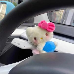 개성 트렌드 귀여운 사이드 시트 포옹 사랑 키티 자동차 포켓 장식 자동차 와이퍼 회전 신호 장식 새 자동차 선물