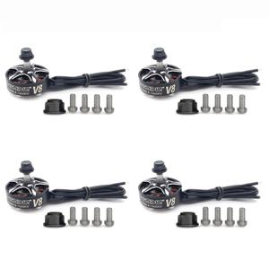 Exquisite-YSIDO 4Pcs 2806.5 1300KV V8 브러시리스 모터 3-6S FPV 모터 6/710 인치 FPV 레이싱 드론 프리스타일 멀티콥터 RC Pla