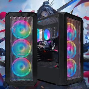 게이밍 PC 데스크탑, 라데온 RX 590 8G GDDR5, AMD 애슬론 3000G 3.5G, 16G DDR4, 512G SSD, 600M WiFi