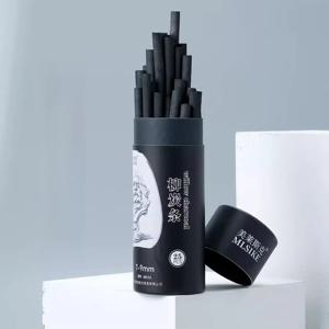 MLSIKE 숯 스틱 버드나무 숯 바 부드러운 버드나무 숯 펜 드로잉 스케치 쉐이딩 아티스트 초보자 용품