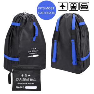 유니버설 방수 옥스포드 아기 카시트 여행 가방 접이식 유아용 부스터 카시트 항공기 수하물 보관 가방 파우치 포함