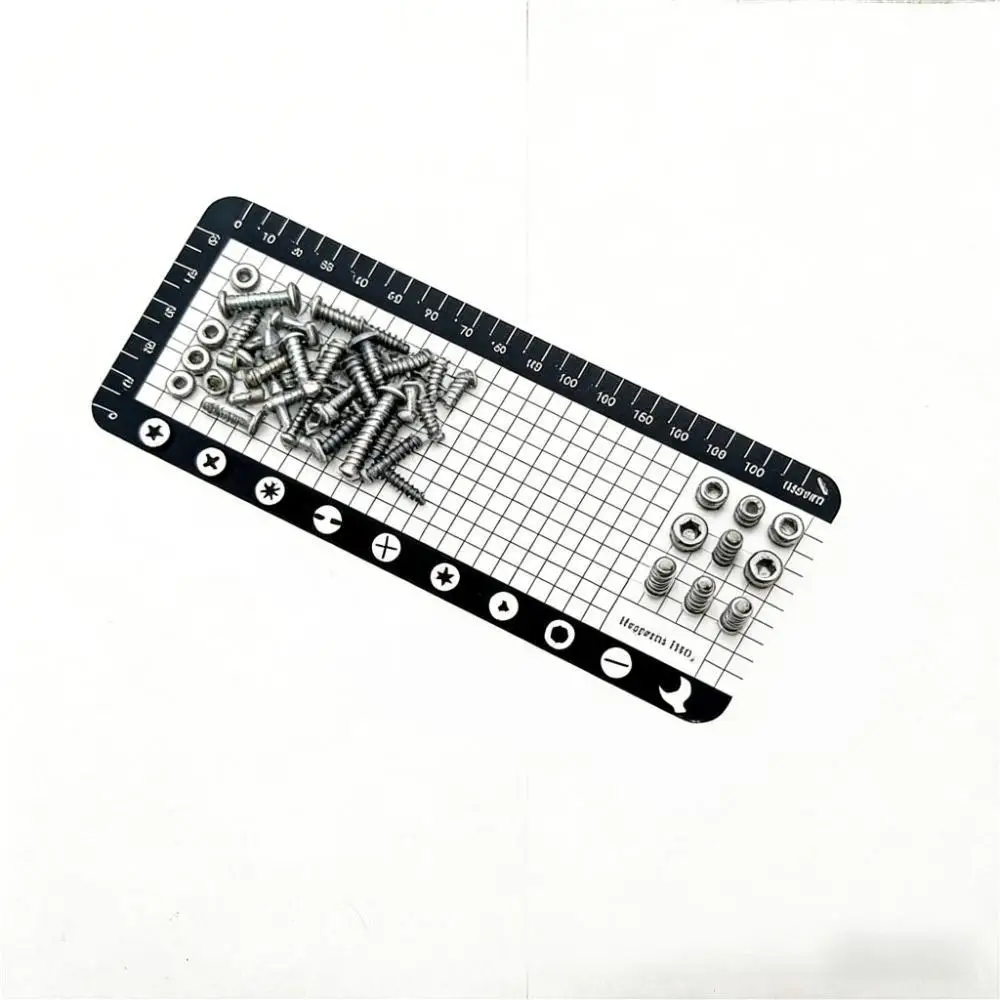 Qianli MEGA-IDEA 전문가용 자석 나사 보관 매트 부드러운 실리콘 수리 패드 휴대폰 노트북 컴퓨터 분해 도구