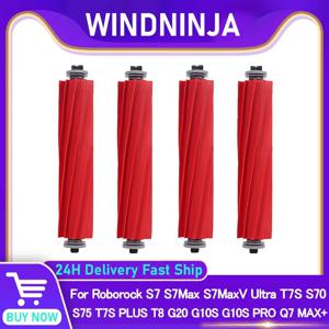 로보락 S7 S7Max S7MaxV Ultra T7S T7S PLUS T8 S70 S75 G20 G10S G10S PRO Q7 MAX+ 로봇 청소기 부품용 메인 롤러 브러시