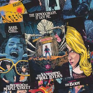 72장의 카드로 구성된 '스트레인저 씽즈' 즉석 필름 컬렉션 카드, 양면 패턴, 마이크, 로빈, 낸시, 코믹 스타일 포스터 커버, LOMO 카드