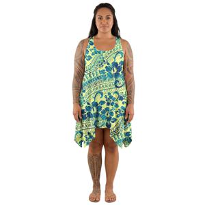 2026 새로운 맞춤형 로고 의류 폴리네시아 부족 여성복 우아한 아일랜드 알로하 드레스 여성용 탱크탑과 짧은 스커트 사모아 스타일