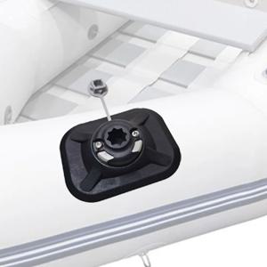 PVC 풍선 보트 낚시대 홀더 마운트 카약 서핑 보드 전자 해결사 어군 탐지기 GPS 접착제 표면 마운트 패드