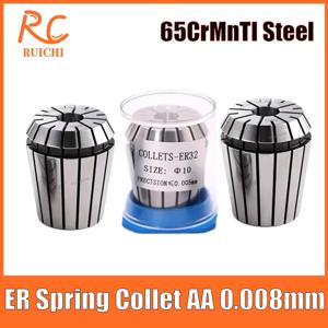 타각기 스핀들 CNC 머시닝 센터에 적합한 고정밀 용수철 콜릿, ER11 ER16 ER20 ER25 ER32 AA/A, 0.005mm, 1 개