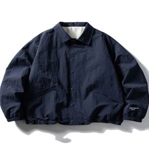 레트로 일본식 루즈 캐주얼 칼라 코치 재킷 퓨어 컬러 다용도 심플 봄 가을 작업복 아우터웨어 트렌디