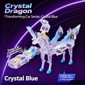 자동차 신 빠른 변신 장난감 공룡 날아다니는 용 조합 페가수스 유니콘 자석 충돌 변신 재미있는 장난감