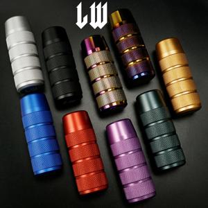 9가지 색상 재고 있음 LW 미끄럼 방지 디자인 95mm 자동차 기어 변속 노브 시프터 레버 헤드