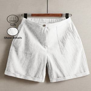 여름 여성용 얇은 오부바지, 와이드 레그 캐주얼 스트레이트 하이웨이스트 여성 바지, 패셔너블한 아웃도어 스포츠 바지