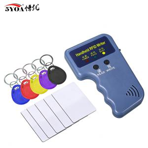 5YOA 휴대용 RFID ID 카드 작성기 복사기 125KHz EM4100 5200 복제기 T5577 재기록 가능한 키팝 태그 프로그래머 출입 통제