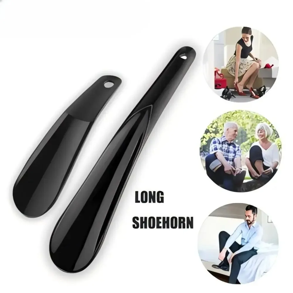 2개입 플라스틱 구둣주걱 전문가용 유연한 여행용 구둣주걱 부츠 신발 보조기구