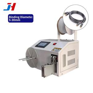 다기능 자동 케이블 감기 및 묶기 기계 데이터 전원 헤드폰 코드 USB HDMI 케이블용 와이어 코일러