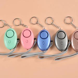130dB 자기 방어 경보기, 늑대 퇴치용 소녀 어린이 여성 보안 보호 경보 개인 안전 비명 비상 경보 키체인