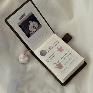 A7 포켓 노트 미니 노트 저널 아젠다 커피 컬러 플래너 포켓 북 일본식 메모 다이어리 귀여운 문구류