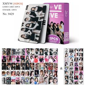92장의 작은 카드 한국 웨이브 상품 유명인 엽서 컬렉션 포토 카드 스티커 LOMO 카드 도매