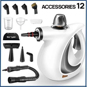 휴대용 핸드헬드 스팀 청소기 다기능 주방 레인지 후드 기름때 제거 청소기 자동차용 욕실 청소기