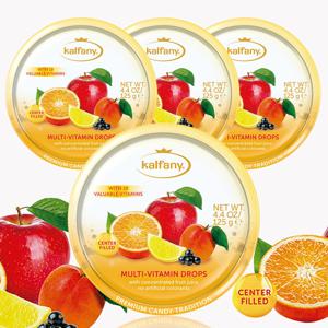 칼파니 멀티비타민맛 독일 하드캔디 4개