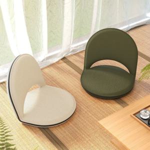 접이식 레이지 소파 타타미 등받이 싱글 시트 쿠션 침실 발코니 창문 의자 - 컴팩트한 생활 공간 좌석