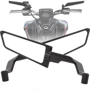 야마하 MT 07 MT07 MT 09 MT09 SP MT 10 MT10 SP 오토바이 미러 스텔스 윙렛 미러 키트 회전 조절 가능 미러