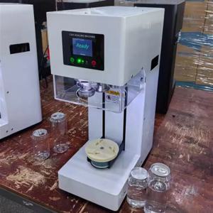 바닥 지지대 없는 스마트 실러 상업용 전자동 캡핑 기계 캔 실링 기계 맥주 캔 실링 기계