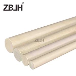 Dia.50mm 70mm *1m 폴리에테르에테르케톤 막대 PEEK 스틱 검정색/자연색 정전기 방지