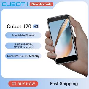 Cubot J20, 스마트폰, Android 12, 4인치 화면, MINI 휴대전화, 16GB / 32GB ROM(128GB 확장), 듀얼 SIM 4G, 2350mAh 배터리, 5MP 후면 카메라, 저렴한 잠금 해제 전화기, smart phone, smartphone, WIFI, Bluetooth, GPS