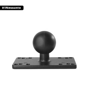 Ram 마운트용 Garmin/Humminbird/Lowrance 차트 플로터와 호환되는 1.5인치/C 크기 볼이 있는 알루미늄 어군 탐지기 마운트